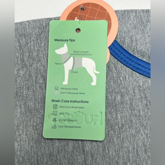 Kuoser Dog Recovery Suit - Blue/Gray - Size Large NIB - Picture 4 of 8